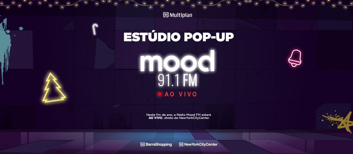 Venha visitar o nosso Estúdio Pop Up no Barra Shopping!