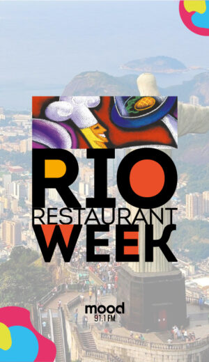 A Mood FM é a Rádio Oficial do Rio Restaurant Week.